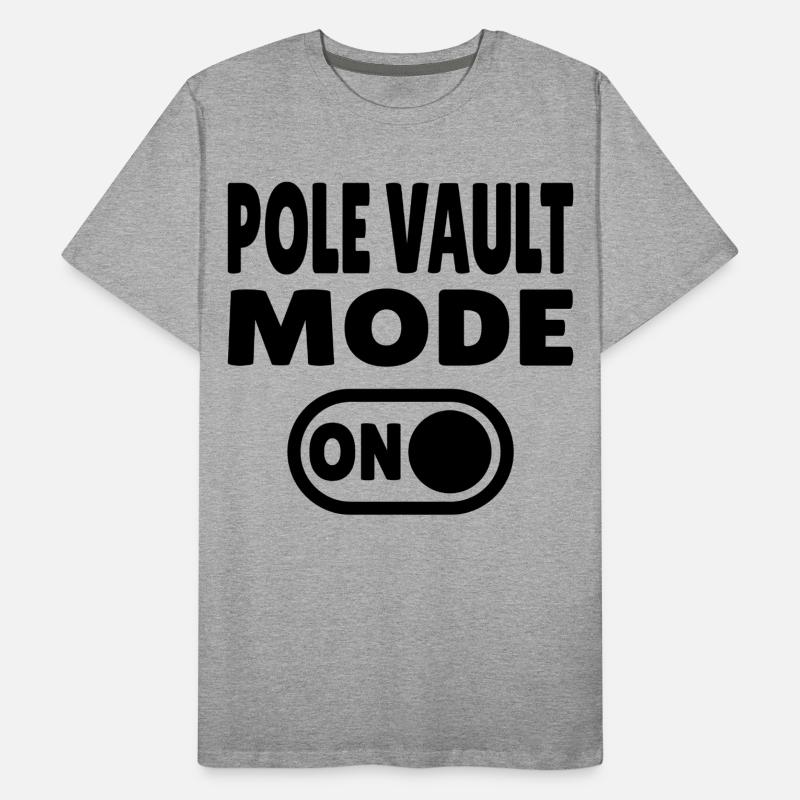 Mode saut à la perche ACTIVÉ – Stabhochsprung T-shirt bio Premium Homme