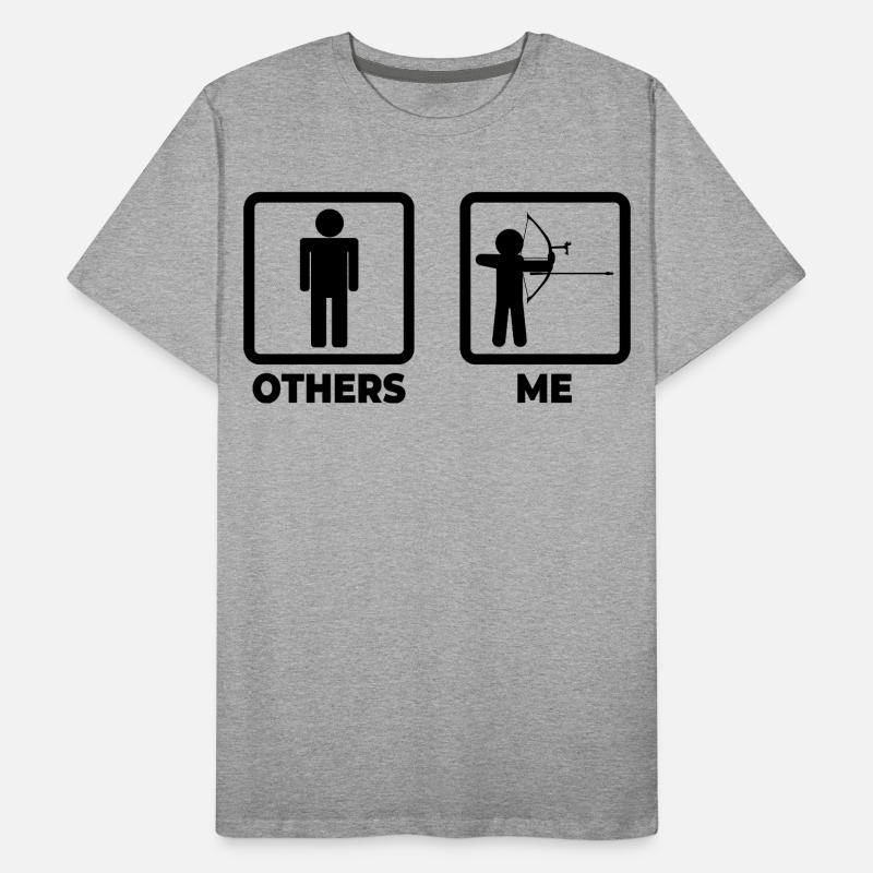 Funny archer Men's Premium Organic T-Shirt