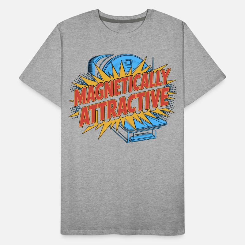 MRI Tech Magnetically Attractive MRI Technologist Männer Premium Bio T-Shirt
