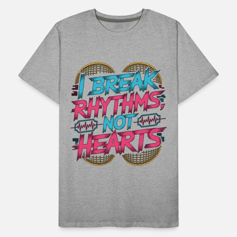 Cardiac Tech I Break Rhythms Pacemaker Technician Men's Premium Organic T-Shirt