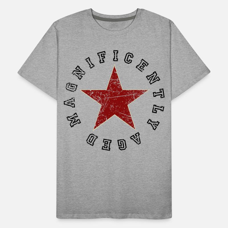 Magnificently Aged Men's Premium Organic T-Shirt