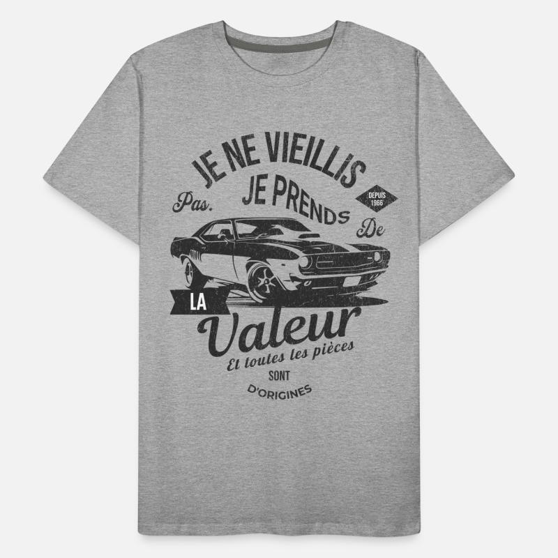 Jubiläums-Oldtimer 1966 Männer Premium Bio T-Shirt