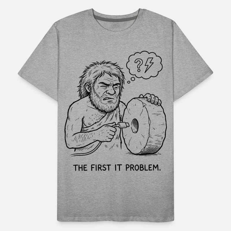 The First IT Problem Men's Premium Organic T-Shirt