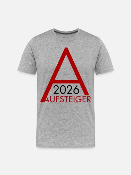 Promoted 2026 Promotion - Men's Premium Organic T-Shirt - heather grey