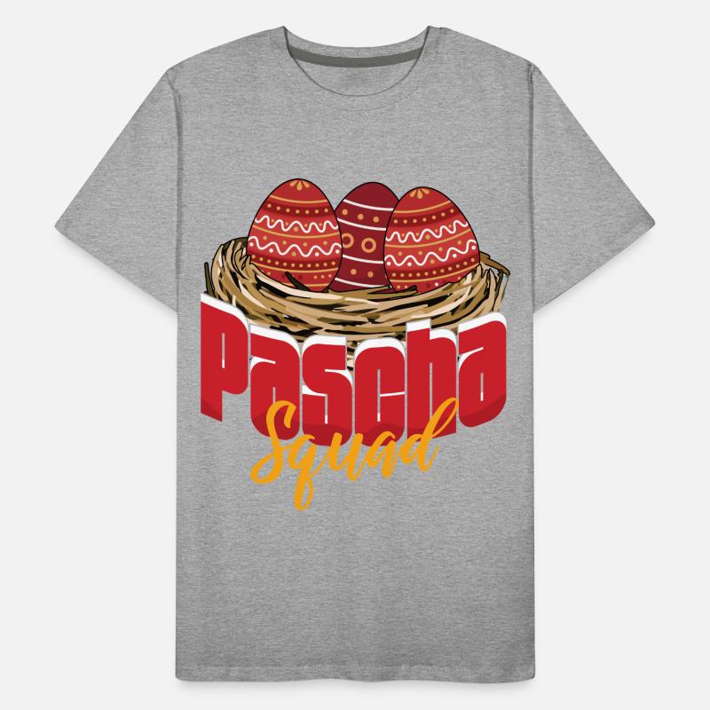 Pascha Squad Orthodox Easter Greek Easter Men's Premium Organic T-Shirt
