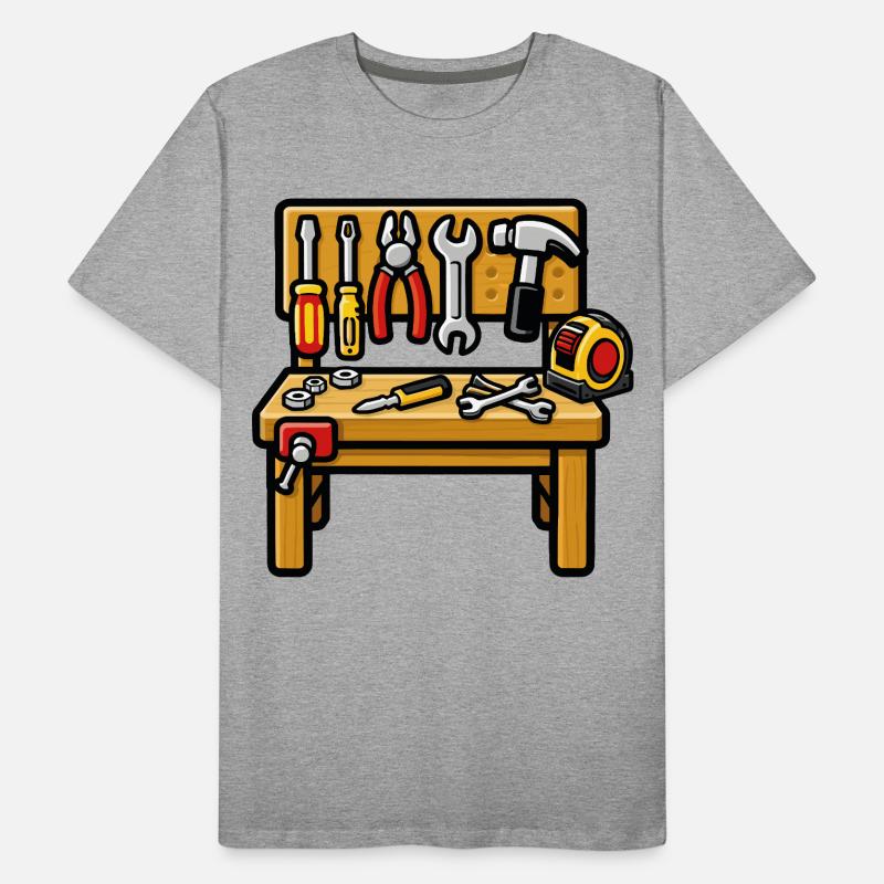 DIY workshop workbench Men's Premium Organic T-Shirt