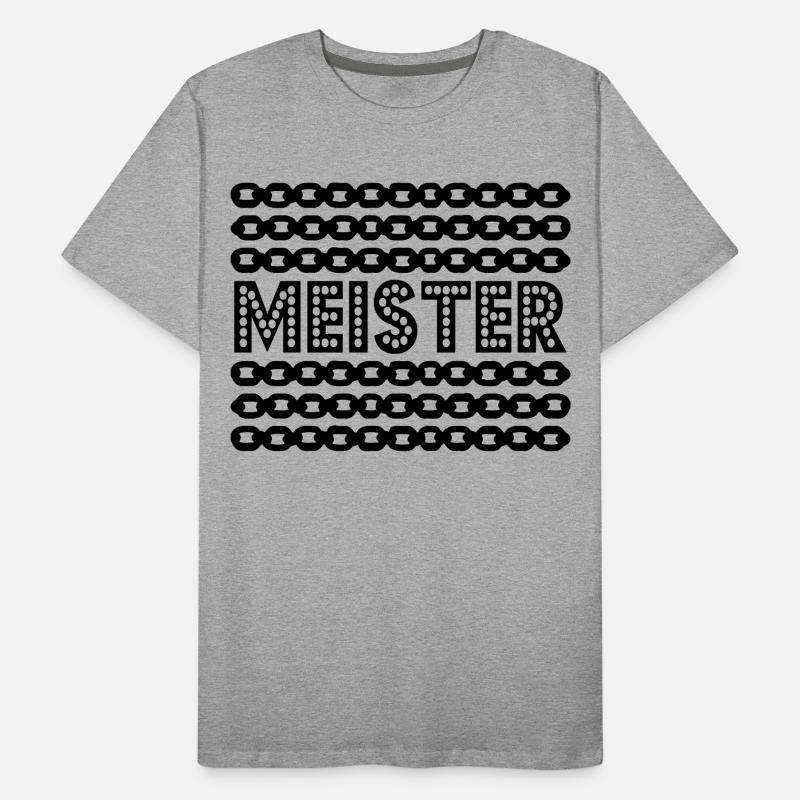 Master Degree Master Chaînes T-shirt bio Premium Homme
