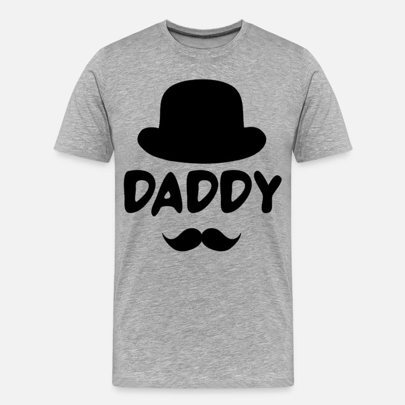 BESTER DAD - Männer Premium Bio T-Shirt - Grau meliert