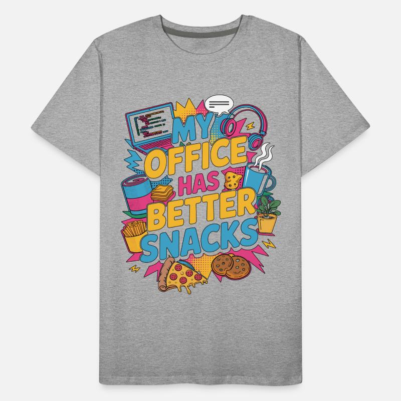Remote Developer My Office Has Software Engineer Männer Premium Bio T-Shirt
