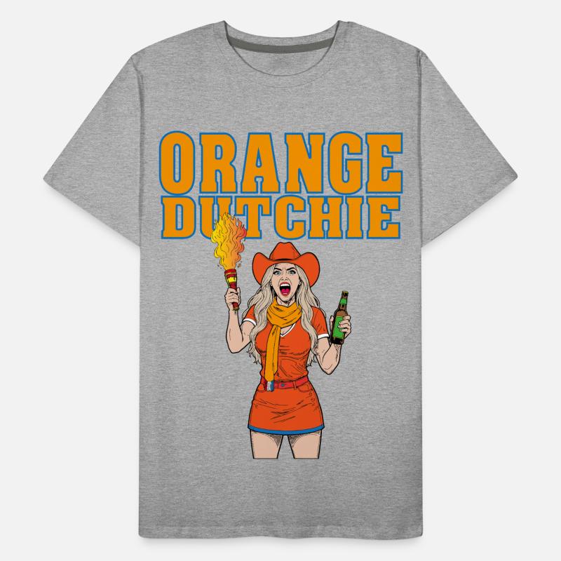 orangedutchie Männer Premium Bio T-Shirt