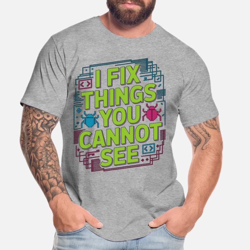 Game Developer I Fix Things Software Developer Männer Premium Bio T-Shirt