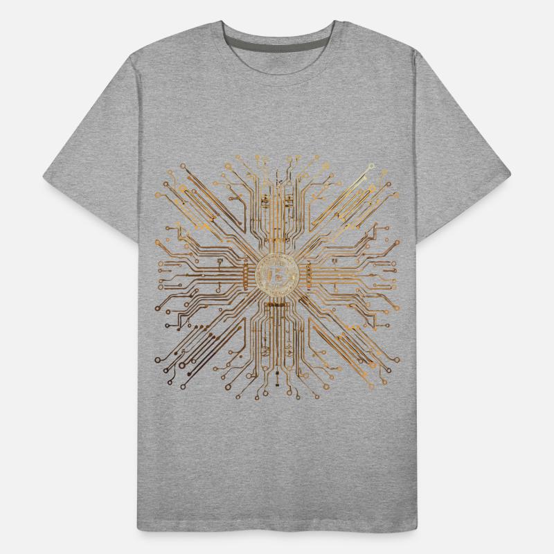 Platine Core cpu Computer Nerd pc humor geek code Männer Premium Bio T-Shirt