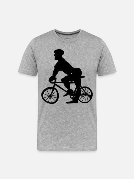 Bicycle police - Men's Premium Organic T-Shirt - heather grey