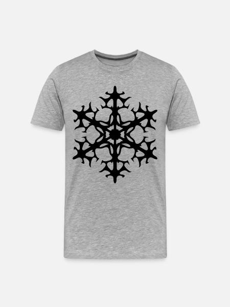 Schneestern - Men's Premium Organic T-Shirt - heather grey
