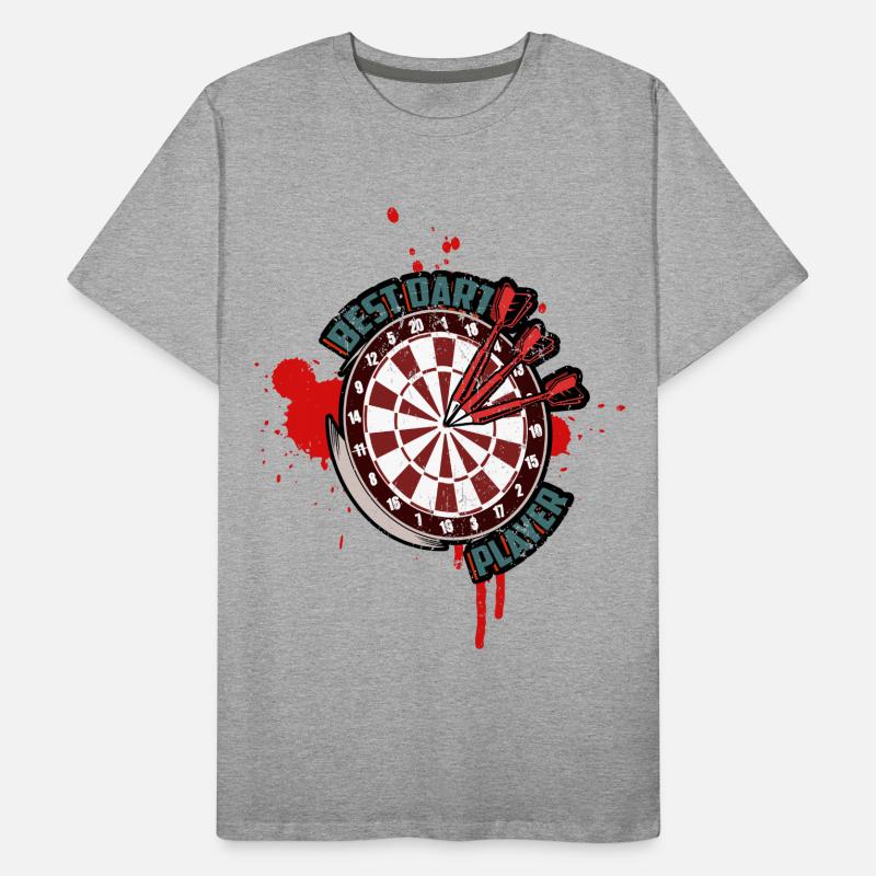 Jeu de fléchettes Fléchettes Fléchettes Fléchettes Fléchettes T-shirt bio Premium Homme