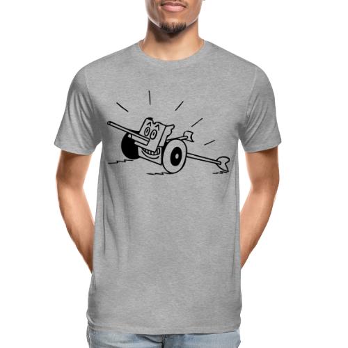 Panzerabwehrkanone - Männer Premium Bio T-Shirt