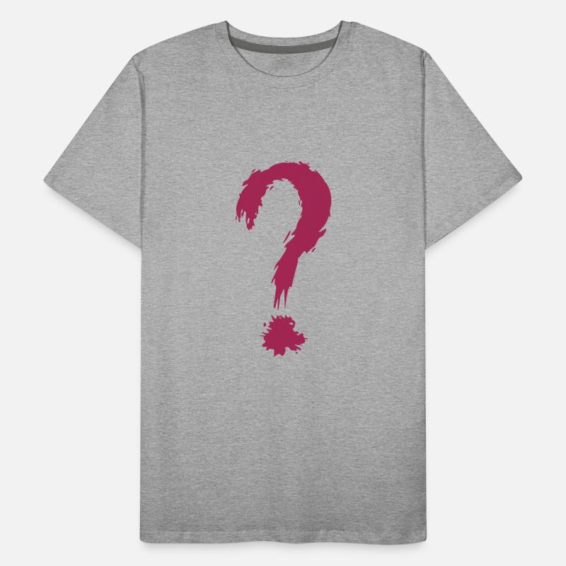 Point d'interrogation T-shirt bio Premium Homme