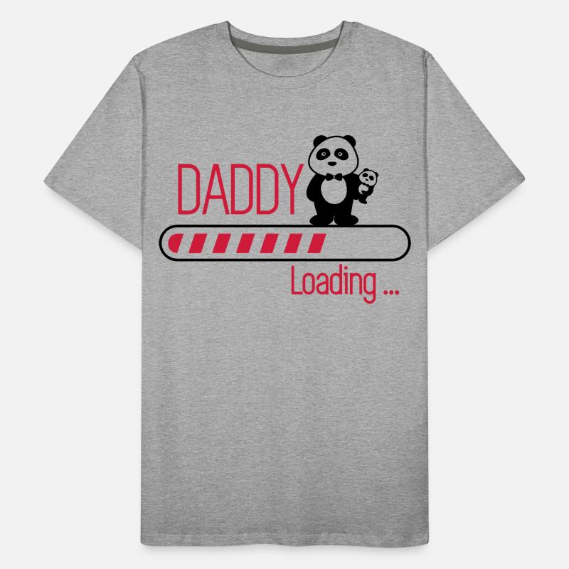 daddy loading Men's Premium Organic T-Shirt
