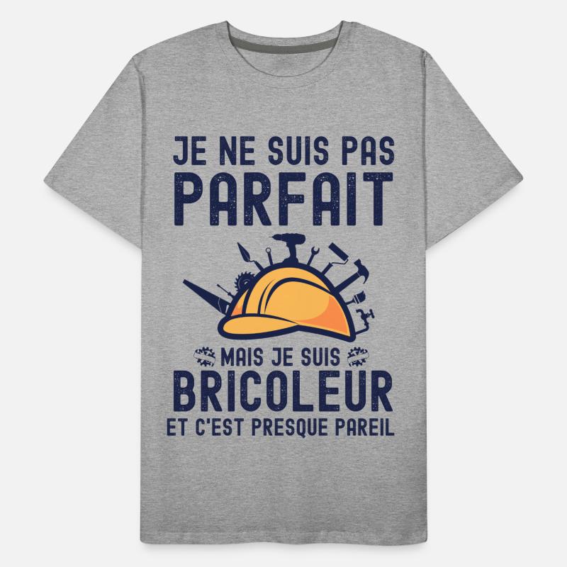 Bricoleur pas comme les autres T-shirt bio Premium Homme