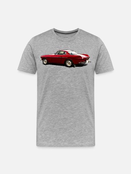 Oldtimer P1800 S - Men's Premium Organic T-Shirt - heather grey