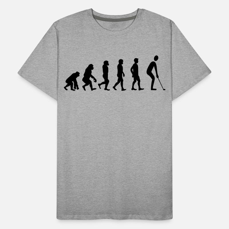 Evolution Golf Männer Premium Bio T-Shirt