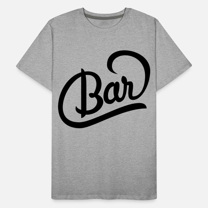Great logo for a bar's drinks menu Men's Premium Organic T-Shirt