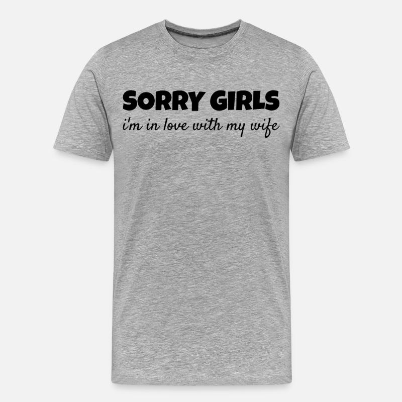 Vergeben Ehemann Stolz Liebesbeweis Romantisch - Männer Premium Bio T-Shirt - Grau meliert