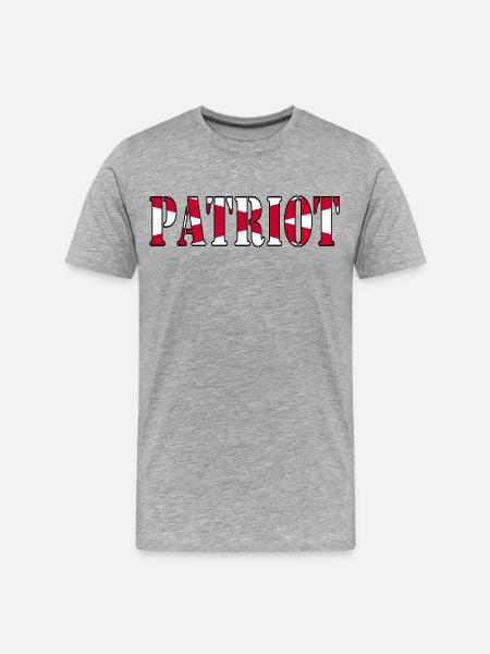 Nordirischer Patriot - Männer Premium Bio T-Shirt - Grau meliert