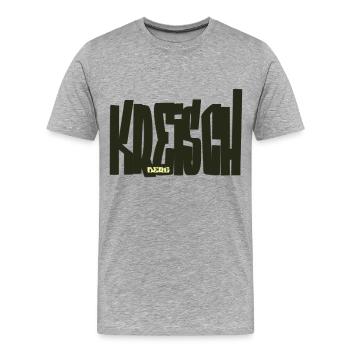 Kreischberg - Steiermark - Männer Premium Bio T-Shirt - Grau meliert - Vorne - Damien (186cm)