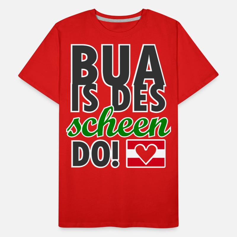 Styrian Austria dialect Men's Premium Organic T-Shirt