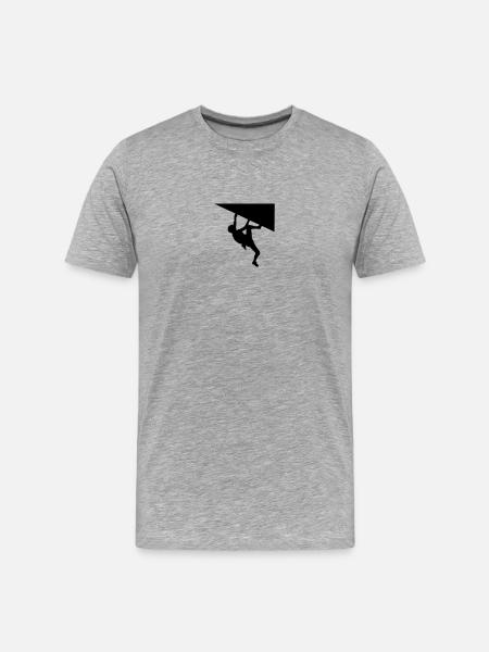 varappe - T-shirt bio Premium Homme - gris chiné