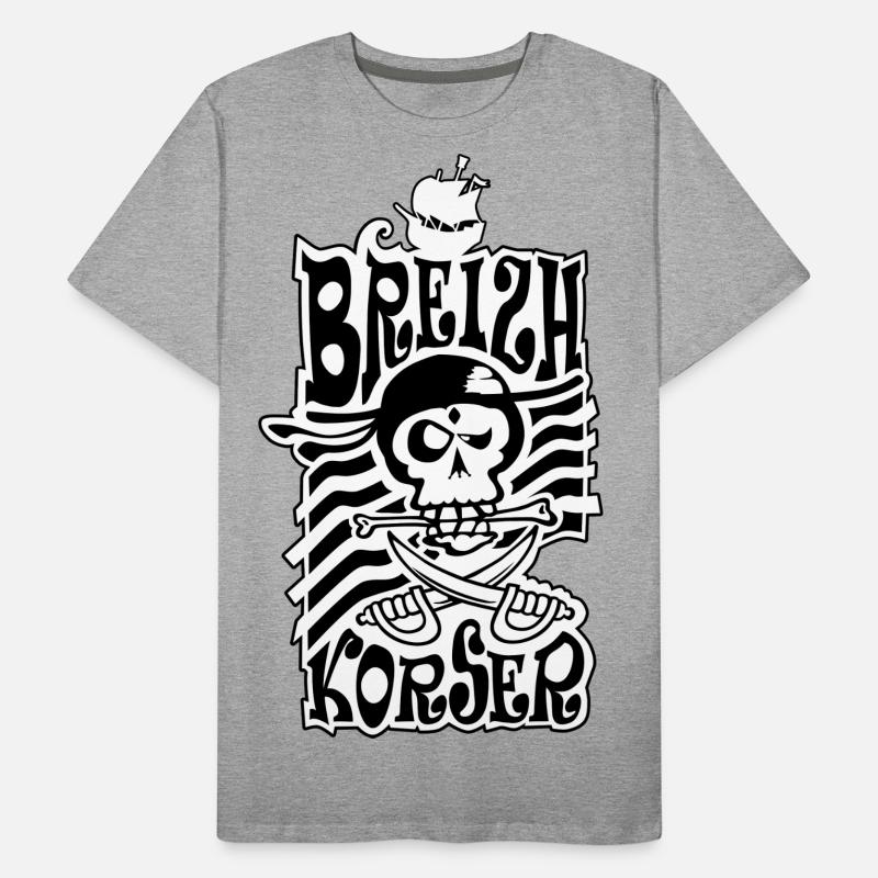 Corsaire de Bretagne T-shirt bio Premium Homme