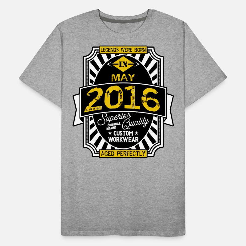 MAGGIO 2016 Maglietta ecologica premium da uomo