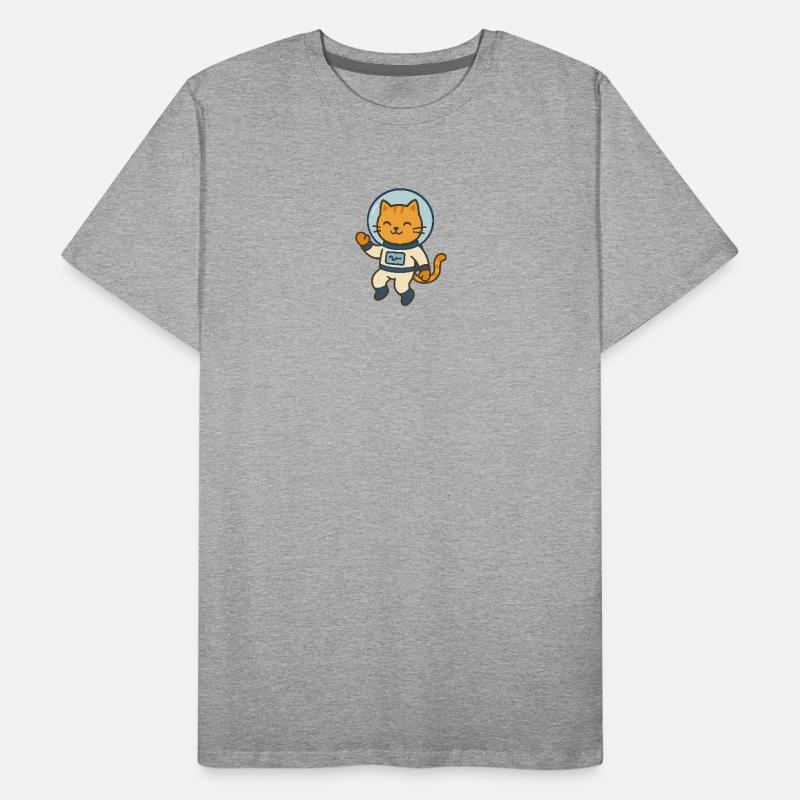 Astrokatze Männer Premium Bio T-Shirt
