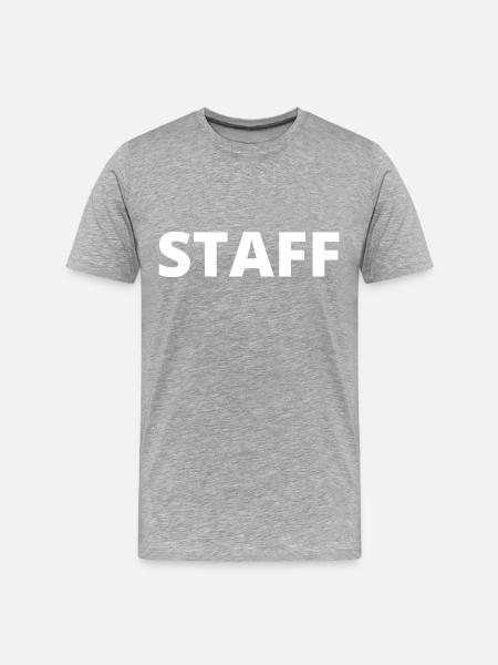 PERSONAL - Männer Premium Bio T-Shirt - Grau meliert