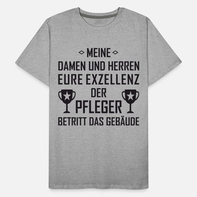 Der Pfleger Männer Premium Bio T-Shirt