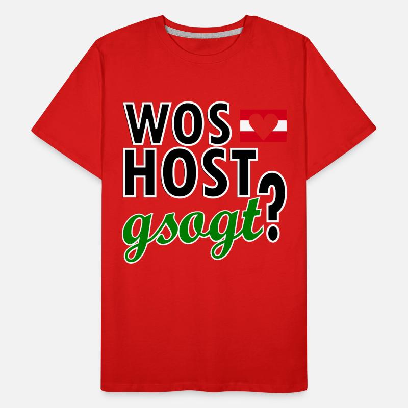 Dialect Dialect Austrian Men's Premium Organic T-Shirt