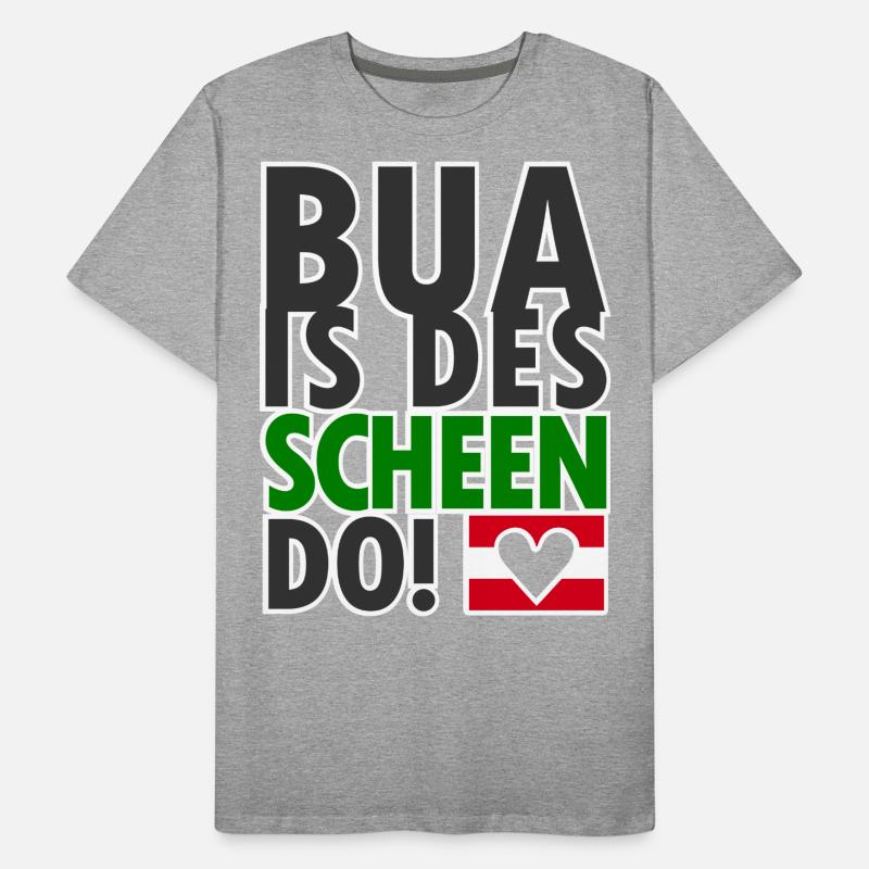 Dialecte autrichien Dialecte Nice T-shirt bio Premium Homme