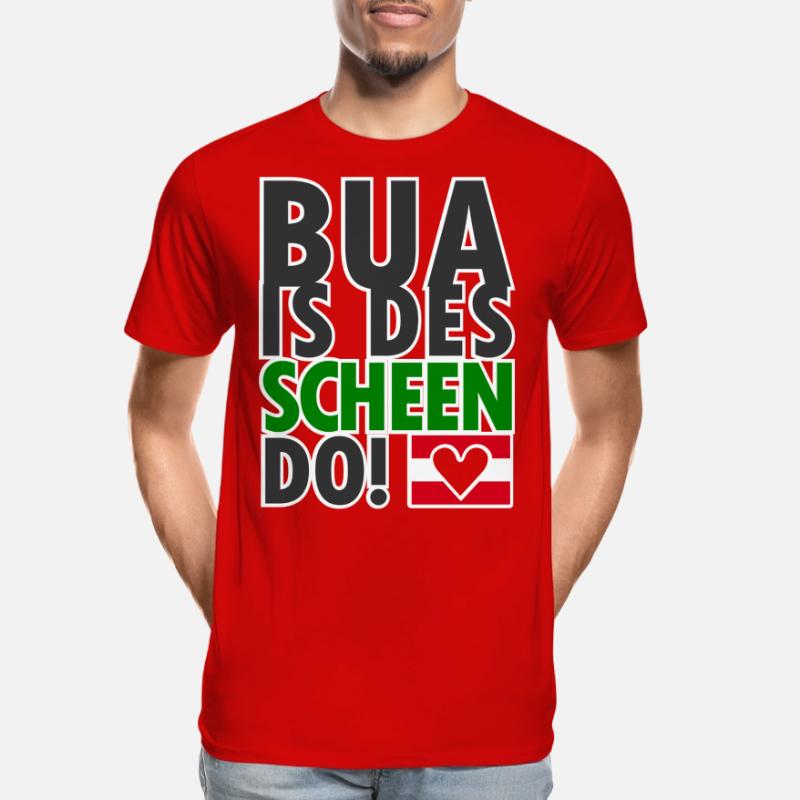 Dialecte autrichien Dialecte Nice T-shirt bio Premium Homme