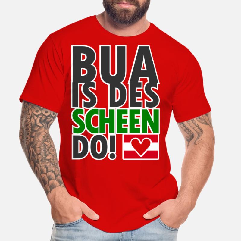 Austrian dialect Dialect Nice Men's Premium Organic T-Shirt