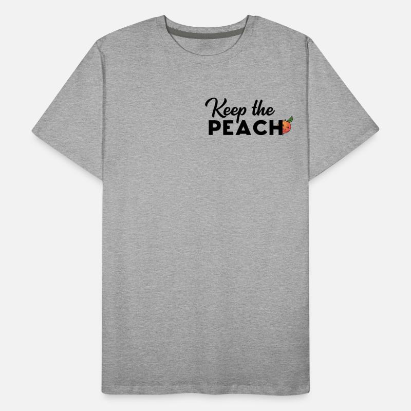 keep the peach T-shirt bio Premium Homme