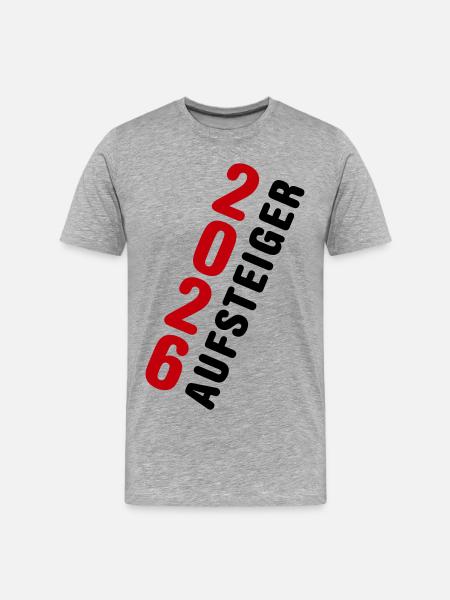 Promoted 2026 Promotion - Men's Premium Organic T-Shirt - heather grey