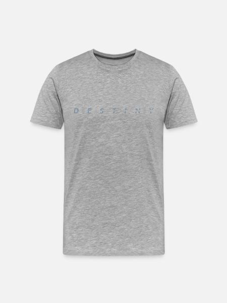 Schicksal - Schicksal - Männer Premium Bio T-Shirt - Grau meliert