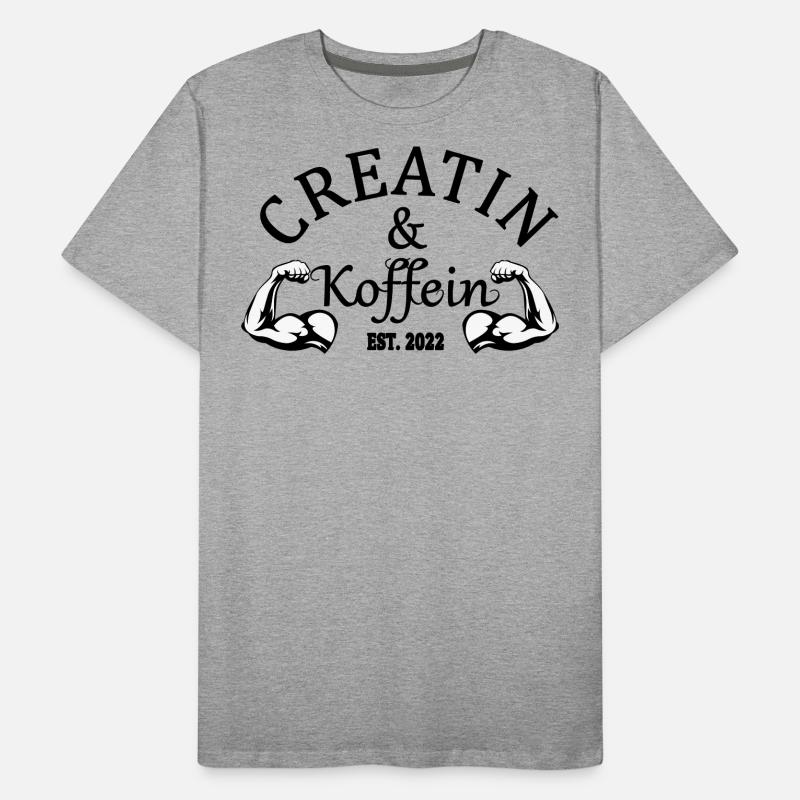 CREATIN u KOFFEIN Männer Premium Bio T-Shirt
