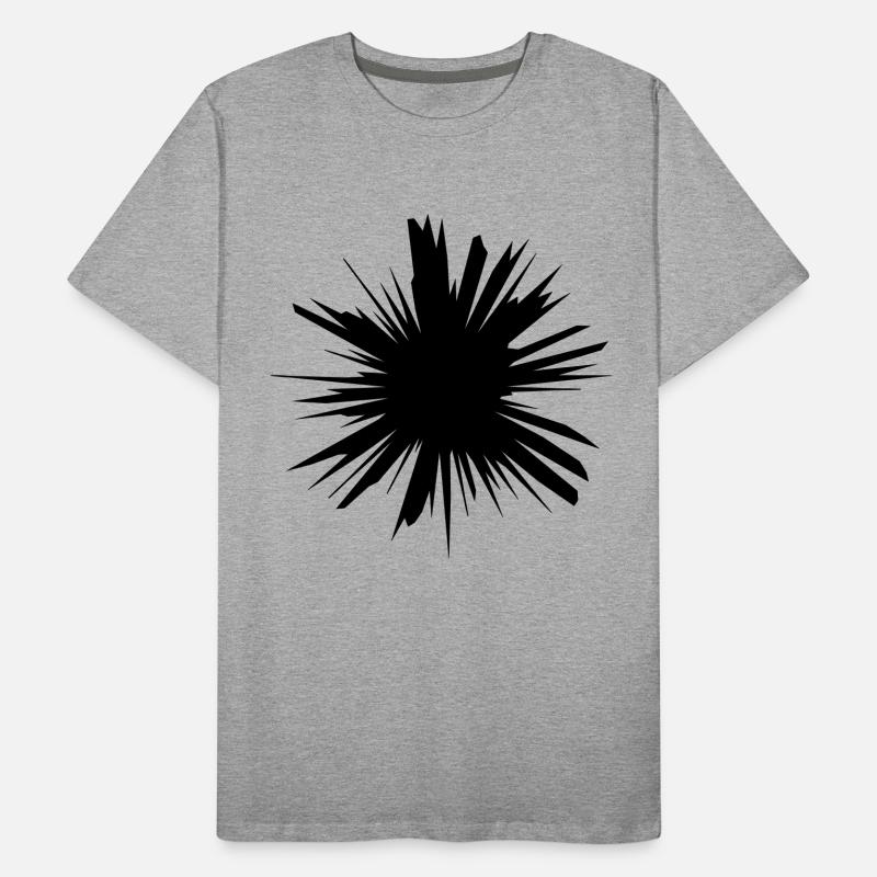 Conception de blast explosion destruction T-shirt bio Premium Homme