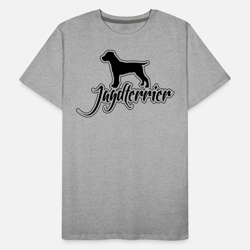 JAGDTERRIER Hunderasse Jagdhunde Jäger Wilsigns Männer Premium Bio T-Shirt