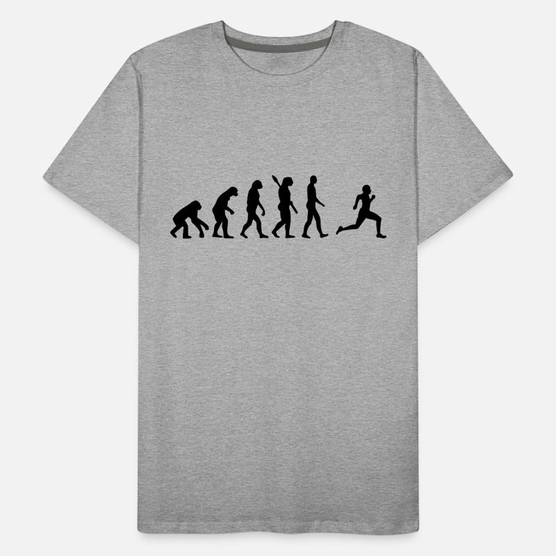 Evolution Run le jogging coureur Coureurs __gVirt_NP_NN_NNPS<__ b T-shirt bio Premium Homme