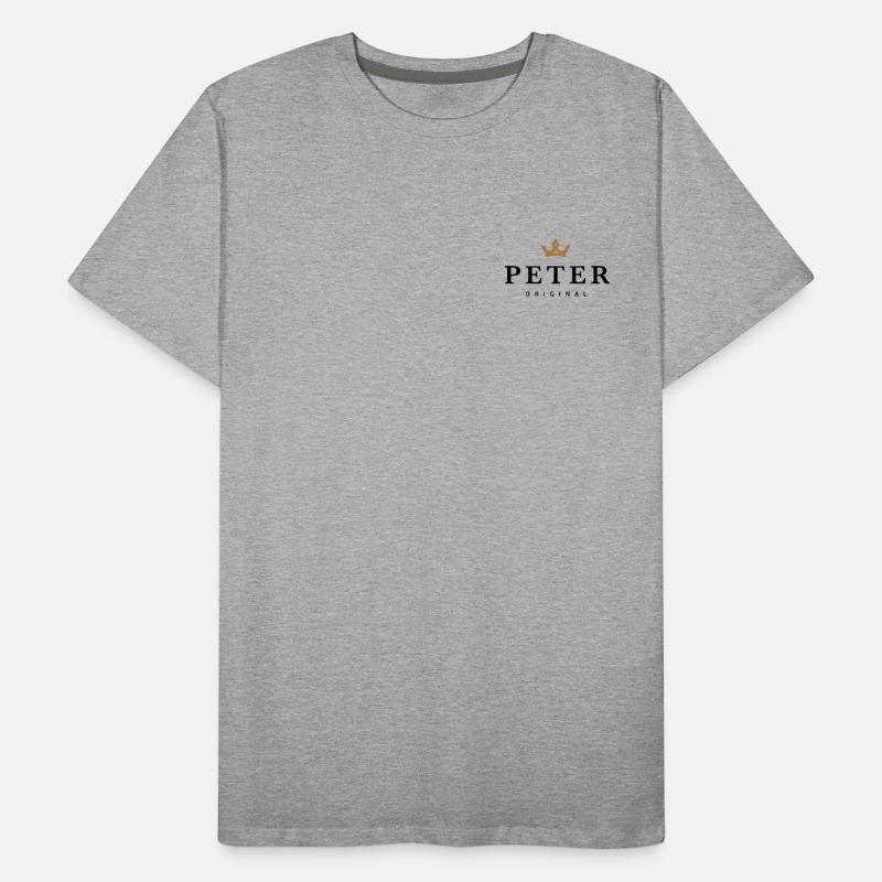 Peter Men's Premium Organic T-Shirt