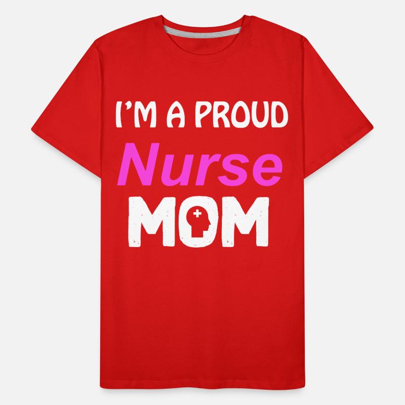 Krankenschwester Krankenpfleger Männer Premium Bio T-Shirt