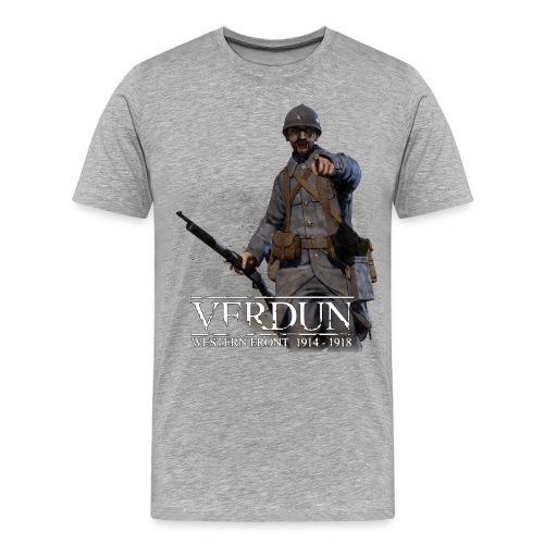 Classic Verdun - Mannen premium biologisch T-shirt